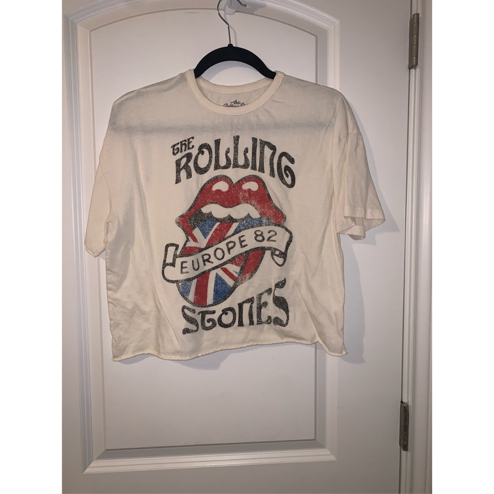 Women’s classic rock crop top